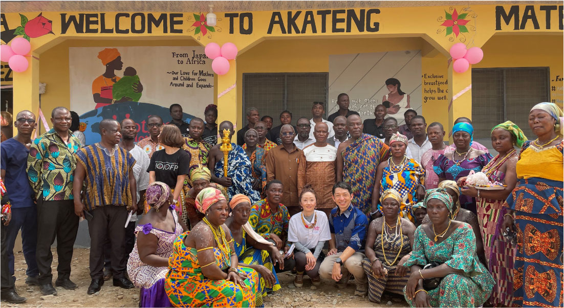 Ghana's first maternity waiting house